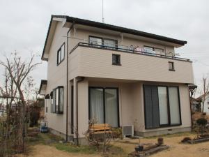 下野市の外壁塗装工事